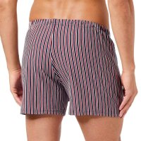 YOURBASICS Herren Jersey-Boxershorts, 3er Pack - Cotton, Eingriff mit Knopf, Muster, Multipack BlauMix L