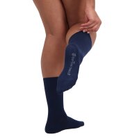 Bamboo basics unisex socks, pack of 6 - BEAU Anklet Socks, short socks, plain Blue 35-40 (UK 2.5-6.5)