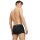 JACK&JONES Herren Boxer Shorts, 10er Pack - JACSOLID, Trunks, Baumwoll-Stretch, Logo einfarbig Schwarz S