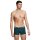 JACK&JONES Herren Boxer Shorts, 10er Pack - JACSOLID, Trunks, Baumwoll-Stretch, Logo einfarbig Grün/Rot/Beige/Grau/Dunkelblau XL