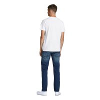 Jack & Jones Mens T-Shirt, 5-Pack - JORJXJ, T-Shirt, Short Sleeve, Round Neck, Cotton, Logo, solid color