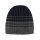 Barts Herren Mütze - Telbirs Beanie, One Size, Logo, gestreift