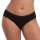 Bamboo basics ladies briefs, 3-pack - MILA Hip briefs, breathable, jersey Black L (Large)
