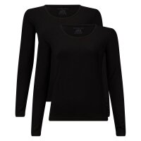 Bamboo basics Damen T-Shirt, 2er Pack - LARA Longsleeve,...