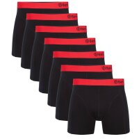 Bamboo basics Herren Boxer Shorts, 7er Pack - LEVI7P, atmungsaktiv, Single Jersey