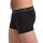 Bamboo basics Mens Boxer Shorts, 3-pack - LIAM Trunks, breathable, jersey Black M (Medium)