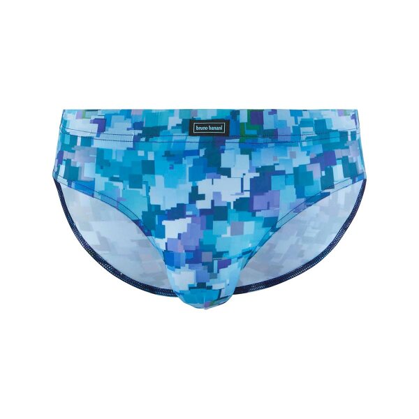 Bruno Banani Herren Sportslip - Pixel Star, Unterwasche, Unterhose, Muster, Logo