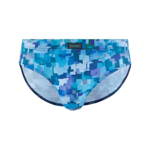 Bruno Banani Mens Sports Briefs - Pixel Star, Underwear, Underpants, Pattern, Logo