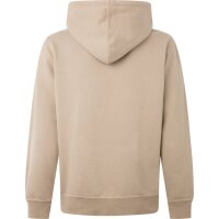 Pepe Jeans Herren Hoodie - DAVID HOODIE, Pullover, Baumwolle, Kapuze, Logo, einfarbig Beige 2XL