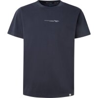 Pepe Jeans Herren T-Shirt - ANDREAS, Rundhals, Kurzarm, Baumwolle, Logo, einfarbig