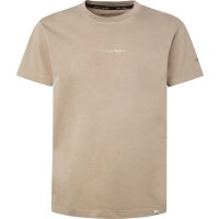 Pepe Jeans Herren T-Shirt - ANDREAS, Rundhals, Kurzarm, Baumwolle, Logo, einfarbig