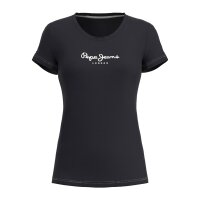 Pepe Jeans Ladies T-Shirt - NEW VERGINIA, Cotton, Round neck, Short sleeve, Logo, unicolor