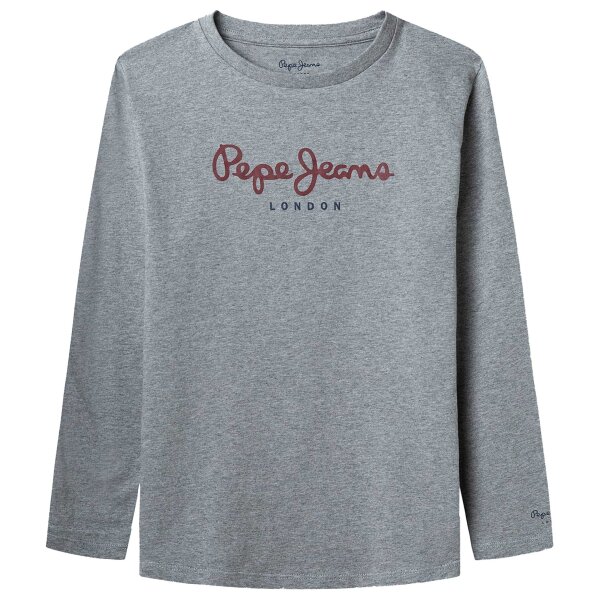 Pepe Jeans Boys Longsleeve - NEW HERMAN, Sweater, Cotton, Round neck, Long sleeve, Logo, unicolor