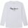 Pepe Jeans Boys Longsleeve - NEW HERMAN, Sweater, Cotton, Round neck, Long sleeve, Logo, unicolor
