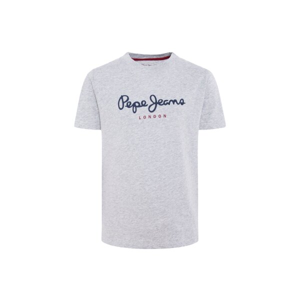 Pepe Jeans Kinder Unisex T-Shirt - ART, Baumwolle, Rundhals, Kurzarm, Logo, einfarbig