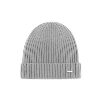 JOOP! Herren Mütze - FRANCIS, Beanie, Strickmütze, Krempe, Rippstruktur, One Size