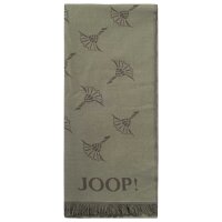 JOOP! Herren Schal - Feris, Webschal, Cornflower, Logo, Bicolor, ca. 180 x 60 cm