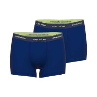 CECEBA Herren Trunks, 2er Pack - Monza, Unterwäsche, Pants, Baumwolle, Logo, einfarbig