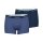 CECEBA Herren Trunks, 2er Pack - Monza, Unterwäsche, Pants, Baumwolle, Logo, einfarbig
