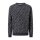 JOOP! JEANS Herren Sweatshirt - Sweater, Rundhals, Logo-Allover, Baumwolle