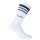 Diadora Unisex Tennissocken - 3er Pack, Logo, Streifen Weiß 39-42