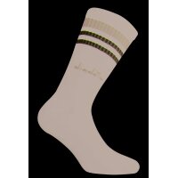 Diadora Unisex Tennis Socks - 3 Pack, Logo, Stripes Black 43-46