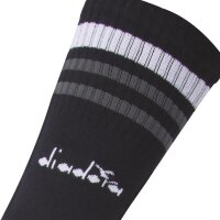 Diadora Unisex Tennissocken - 3er Pack, Logo, Streifen Dunkelblau 39-42