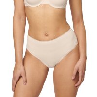 Sloggi Damen Slips High Waist, 2er Pack - GO High Waist C2P, Unterwäsche, Unterhose, Spitze, Baumwolle, Logo, einfarbig Beige XS