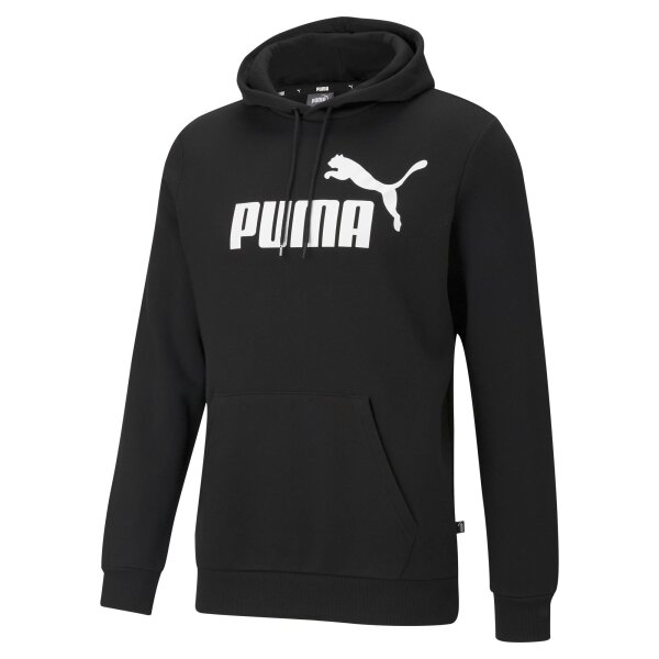 PUMA Mens Sweatshirt - ESS Big Logo Hoodie FL, hooded jumper, logo, uni