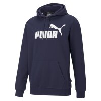 PUMA Mens Sweatshirt - ESS Big Logo Hoodie FL, hooded jumper, logo, uni