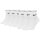 NIKE Unisex 6er Pack Sportsocken - Everyday, Cotton Cushioned Ankle, einfarbig Weiß 34-38