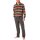 hajo Herren Homewear Anzug, 2-tlg. Set - Klima-Komfort, Jacke und Hose, Cotton-Mix Grau S