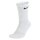 NIKE Unisex 6er Pack Sportsocken - Everyday, Cotton Cushioned Crew, einfarbig Weiß 42-46