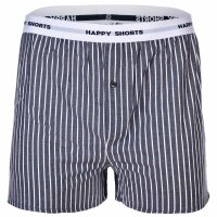 Happy Shorts Mens woven boxer shorts, pack of 3 – American style, cotton, patterned Bird XL (X-Large)