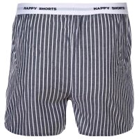 Happy Shorts Mens woven boxer shorts, pack of 3 – American style, cotton, patterned Bird XL (X-Large)