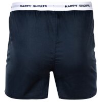 Happy Shorts Mens woven boxer shorts, pack of 3 – American style, cotton, patterned Bird XL (X-Large)