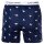 Happy Shorts Mens woven boxer shorts, pack of 3 – American style, cotton, patterned Bird XL (X-Large)