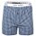 Happy Shorts Herren Webboxershorts, 3er Pack - American Style, Baumwolle, gemustert Blau Muster XL