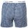 Happy Shorts Herren Webboxershorts, 3er Pack - American Style, Baumwolle, gemustert Blau Muster XL