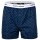 Happy Shorts Mens woven boxer shorts, pack of 3 – American style, cotton, patterned Blue Pattern XL (X-Large)