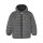 ellesse boys jacket REGALIO - quilted jacket, padded, hood, zipper, logo, uni Grey 128/134
