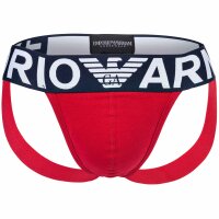 EMPORIO ARMANI Mens Jockstrap - Jock, Tanga Brief, Stretch Cotton, Megalogo