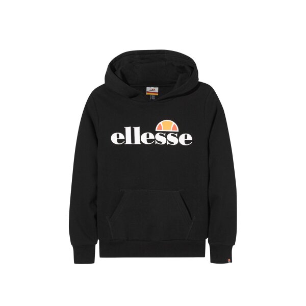 ellesse Mädchen Sweat Hoodie ISOBEL - Oh Hoody Junior, Sweatshirt, Kapuze, Logo Schwarz 128/134