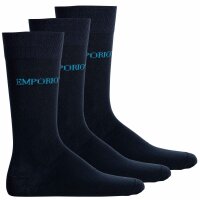 EMPORIO ARMANI mens socks, 3-pack - short socks, stretch...