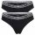 Emporio Armani Damen Slip, 2er Pack - BI-PACK BRIEF, Cotton Stretch, Iconic Logoband