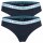 Emporio Armani womens briefs, 2-pack - BI-PACK BRIEF, Cotton Stretch, Iconic logo band