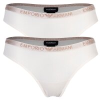EMPORIO ARMANI Damen Brazilian Briefs, 2er Pack - Slips, Stretch Cotton