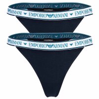 EMPORIO ARMANI Womens Thong, 2 Pack - T-Thong, Stretch...