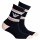 EMPORIO ARMANI Damen Socken, 2er Pack - Kurzsocken, Logo, One Size