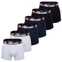 ellesse Herren Boxer Shorts MILLARO, 6er Pack - Trunks, Logo, Cotton Stretch